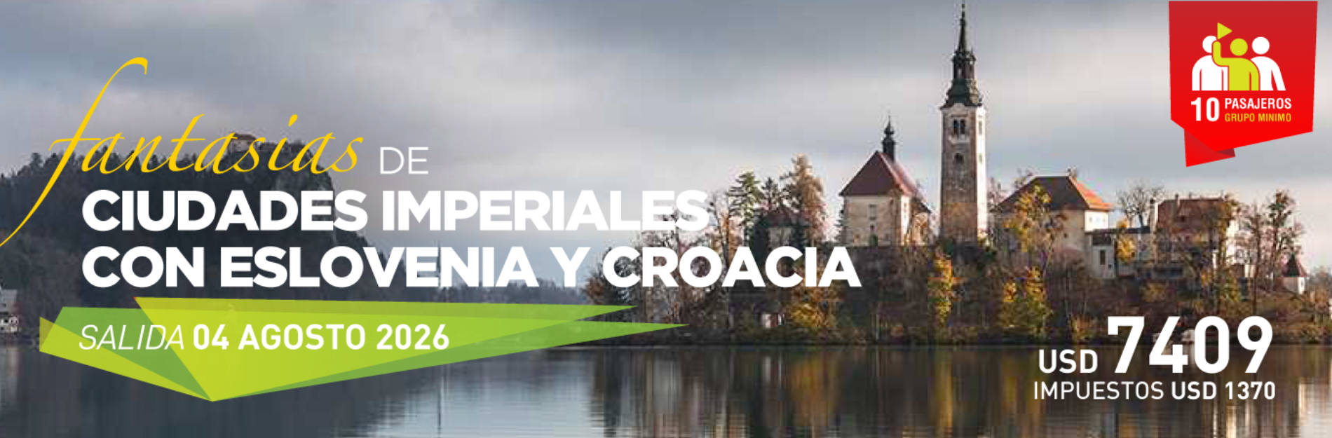 Ciudades Imperiales con Eslovenia y Croacia