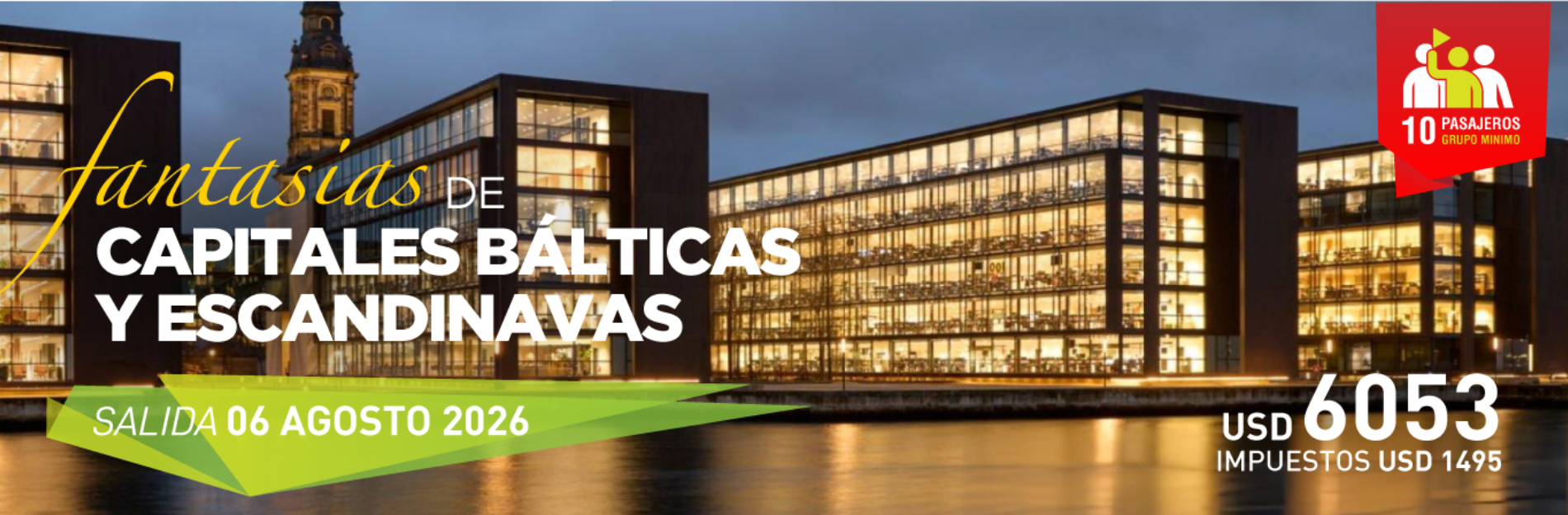 Capitales Balticas y Escandinavas