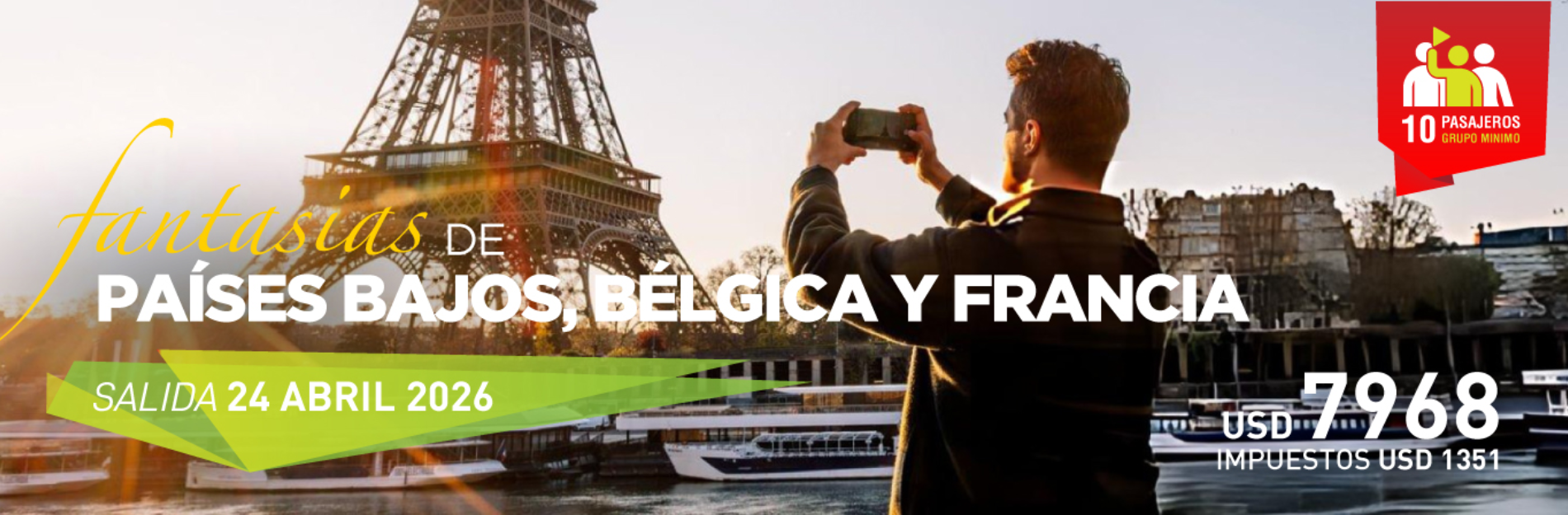 PAISES BAJOS, BELGICA y FRANCIA