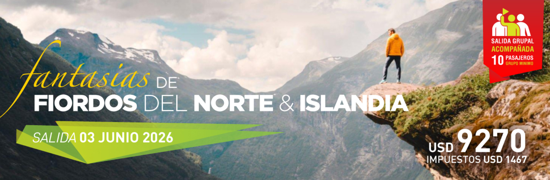 Fiordos del Norte e Islandia