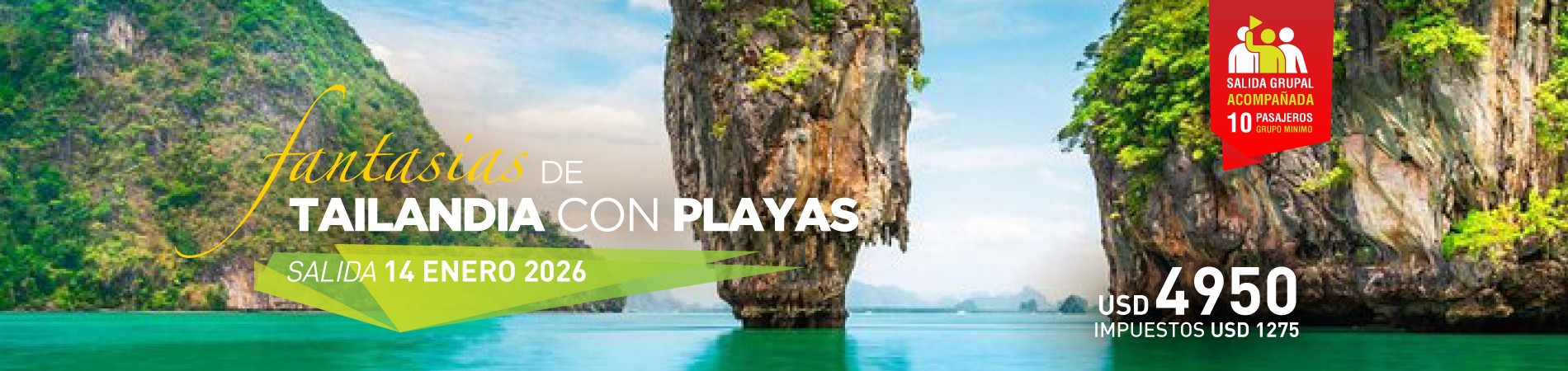 TAILANDIA CON PLAYAS