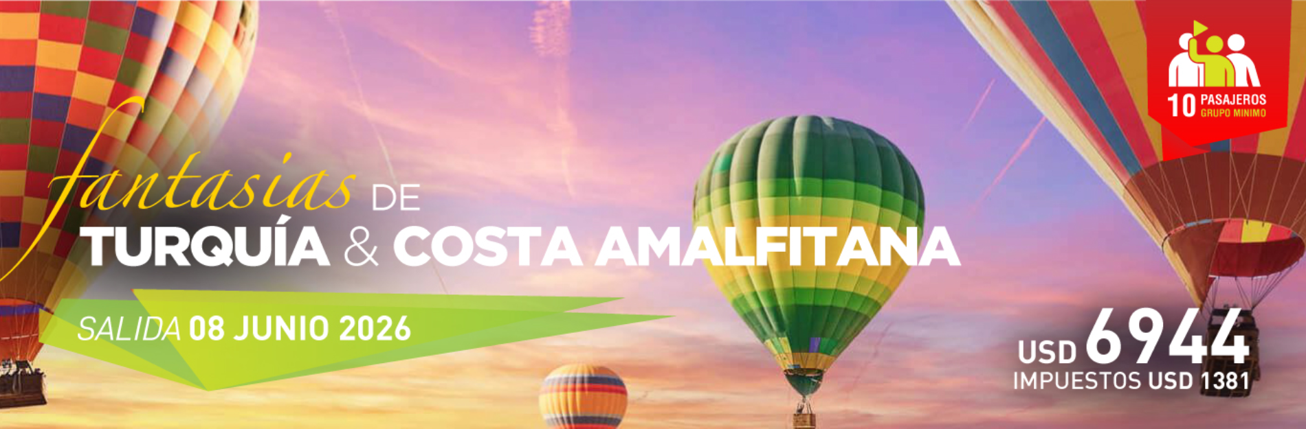 Turquía y Costa Amalfitana