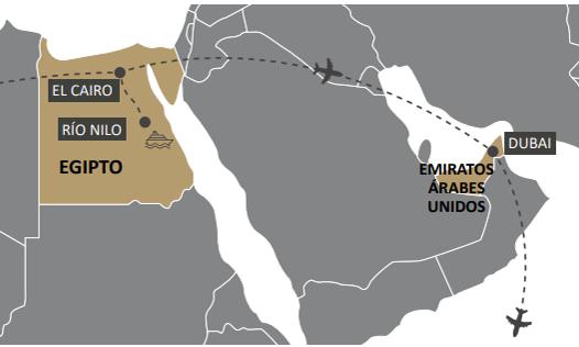 EGIPTO Y DUBAI con CRUCERO EN EL RIO NILO