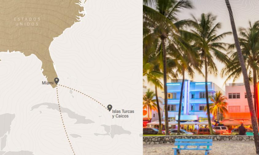 ISLAS TURCAS Y CAICOS CON MIAMI